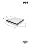LUCAS FILTERS lfcp125 -  Фильтр воздуха в салоне